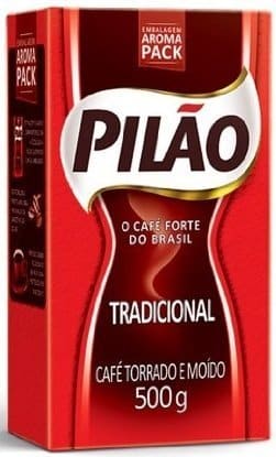 Pilao full-bodied coffee dark roast
